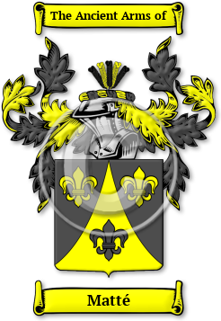 Matté Family Crest Download (JPG) Legacy Series - 600 DPI