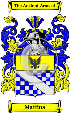 Maffina Family Crest/Coat of Arms