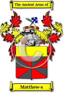 Matthew-s Family Crest Download (jpg) Legacy Series - 150 DPI