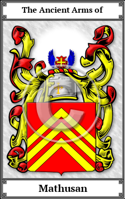 Mathusan Family Crest Download (JPG)  Book Plated - 150 DPI