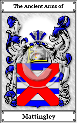 Mattingley Family Crest Download (JPG)  Book Plated - 150 DPI