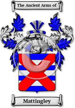 Mattingley Family Crest Download (jpg) Legacy Series - 150 DPI