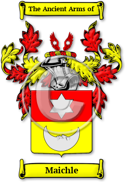 Maichle Family Crest Download (jpg) Legacy Series - 150 DPI