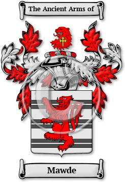 Mawde Family Crest Download (jpg) Legacy Series - 150 DPI