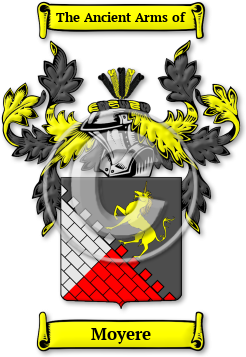 Moyere Family Crest Download (JPG) Legacy Series - 600 DPI