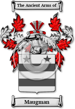 Maugman Family Crest Download (jpg) Legacy Series - 150 DPI