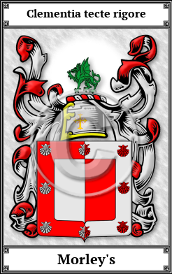 Morley's Family Crest Download (JPG)  Book Plated - 150 DPI