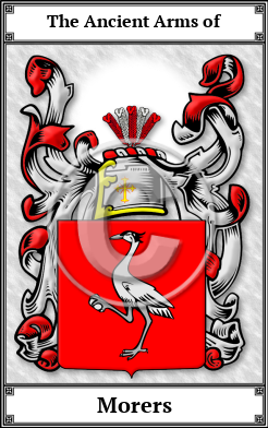 Morers Family Crest Download (JPG)  Book Plated - 150 DPI