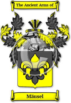 Mäusel Family Crest Download (JPG) Legacy Series - 600 DPI