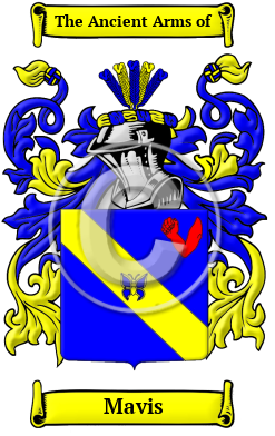 Mavis Family Crest Download (JPG) Heritage Series - 600 DPI