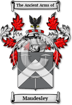 Maudesley Family Crest Download (JPG) Legacy Series - 600 DPI