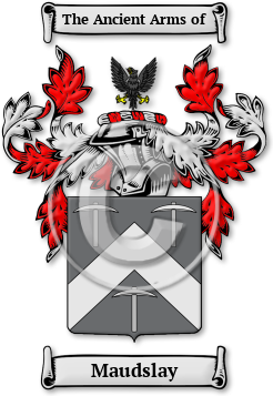 Maudslay Family Crest Download (jpg) Legacy Series - 150 DPI