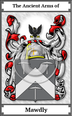 Mawdly Family Crest Download (JPG)  Book Plated - 150 DPI