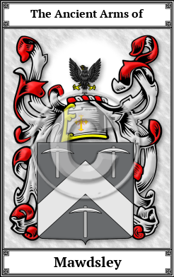 Mawdsley Family Crest Download (JPG)  Book Plated - 150 DPI