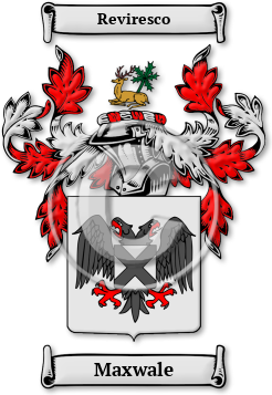 Maxwale Family Crest Download (JPG) Legacy Series - 600 DPI