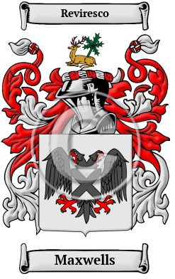 Maxwells Family Crest Download (JPG) Heritage Series - 600 DPI