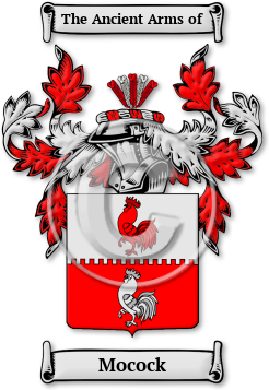 Mocock Family Crest Download (JPG) Legacy Series - 600 DPI