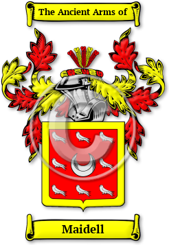 Maidell Family Crest Download (JPG) Legacy Series - 600 DPI
