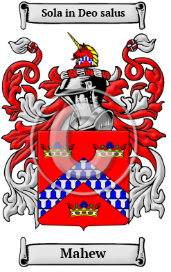 Mahew Family Crest/Coat of Arms