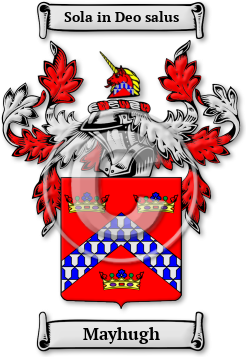 Mayhugh Family Crest Download (jpg) Legacy Series - 150 DPI