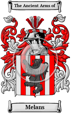 Melans Family Crest Download (JPG) Heritage Series - 600 DPI