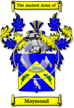 Maymond Family Crest Download (JPG) Legacy Series - 600 DPI