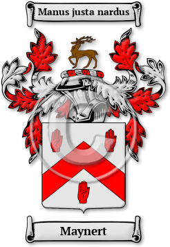 Maynert Family Crest Download (JPG) Legacy Series - 600 DPI