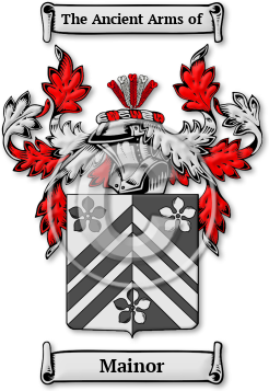 Mainor Family Crest Download (jpg) Legacy Series - 150 DPI