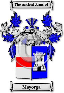 Mayorga Family Crest Download (jpg) Legacy Series - 150 DPI