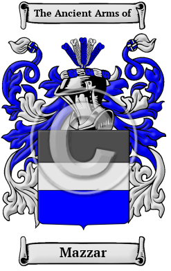 Mazzar Family Crest Download (JPG) Heritage Series - 600 DPI