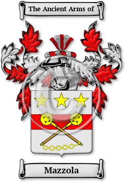 Mazzola Family Crest Download (jpg) Legacy Series - 150 DPI
