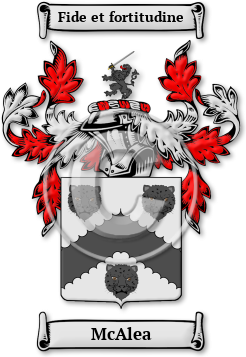 McAlea Family Crest Download (JPG) Legacy Series - 600 DPI