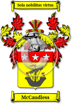 McCandless Family Crest Download (JPG) Legacy Series - 300 DPI