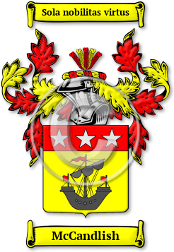 McCandlish Family Crest Download (jpg) Legacy Series - 150 DPI