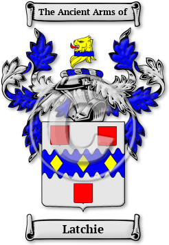 Latchie Family Crest Download (jpg) Legacy Series - 150 DPI