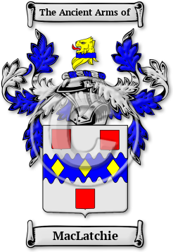 MacLatchie Family Crest Download (jpg) Legacy Series - 150 DPI