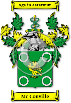 Mc Conville Family Crest Download (jpg) Legacy Series - 150 DPI