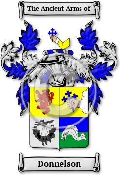 Donnelson Family Crest Download (JPG) Legacy Series - 600 DPI