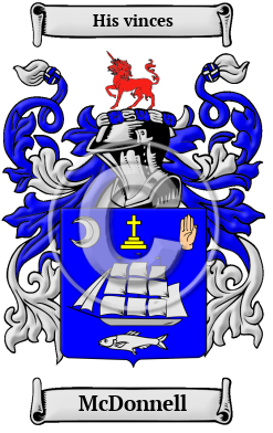 McDonnell Family Crest/Coat of Arms