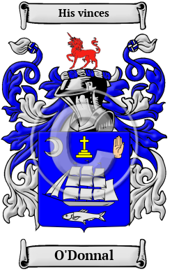 O'Donnal Family Crest Download (JPG) Heritage Series - 300 DPI