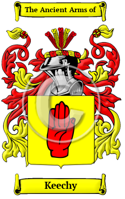 Keechy Family Crest/Coat of Arms