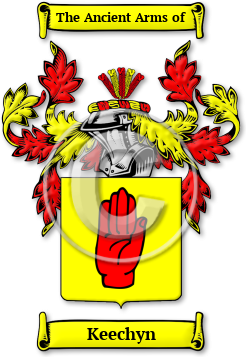 Keechyn Family Crest Download (jpg) Legacy Series - 150 DPI