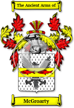 McGroarty Family Crest Download (jpg) Legacy Series - 150 DPI