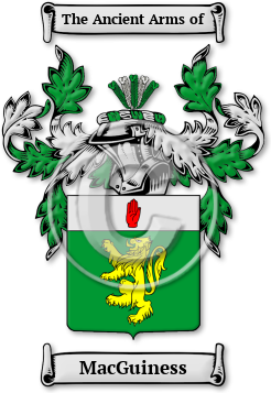 MacGuiness Family Crest Download (JPG) Legacy Series - 600 DPI