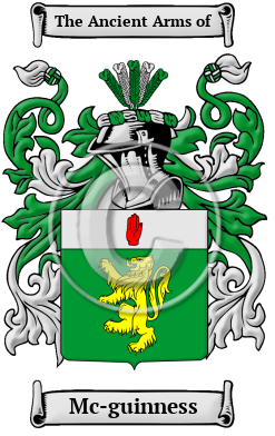 Mc-guinness Family Crest/Coat of Arms