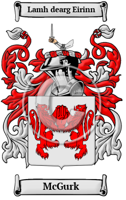 McGurk Family Crest Download (JPG) Heritage Series - 600 DPI
