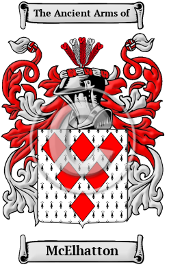 McElhatton Family Crest/Coat of Arms