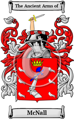 McNall Family Crest Download (JPG) Heritage Series - 600 DPI