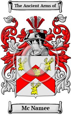 Mc Namee Family Crest/Coat of Arms