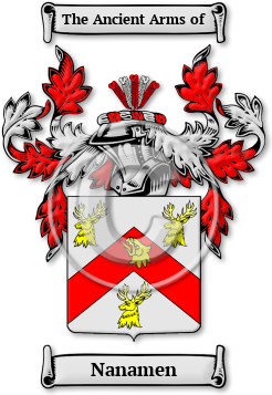 Nanamen Family Crest Download (JPG) Legacy Series - 600 DPI